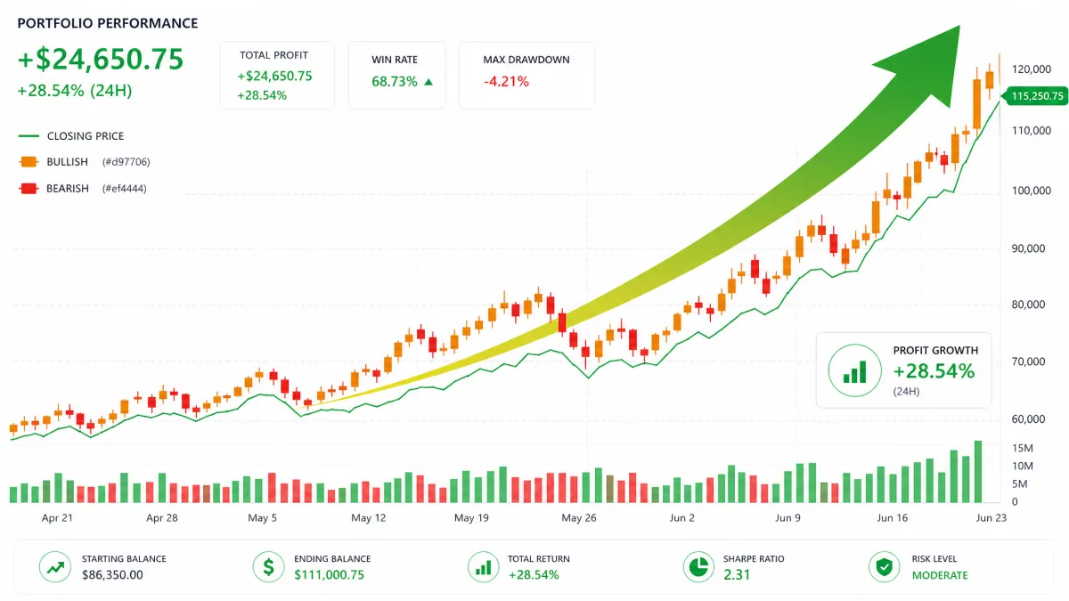 Zeltix — trading conditions and profit chart